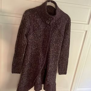 EUC prAna cardigan sweater/duster (S)